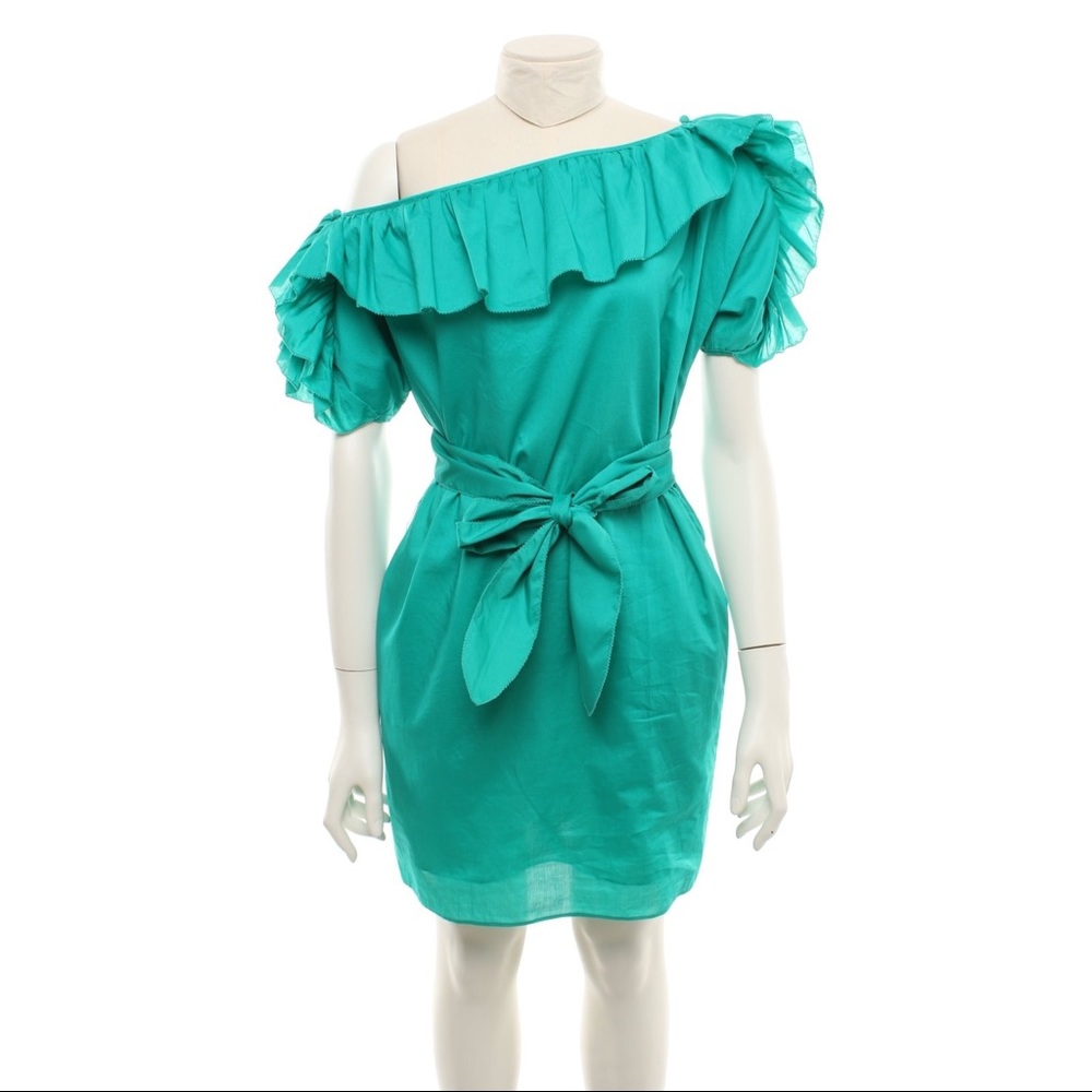 Juicy Couture Asymmetrical Ruffle Dress